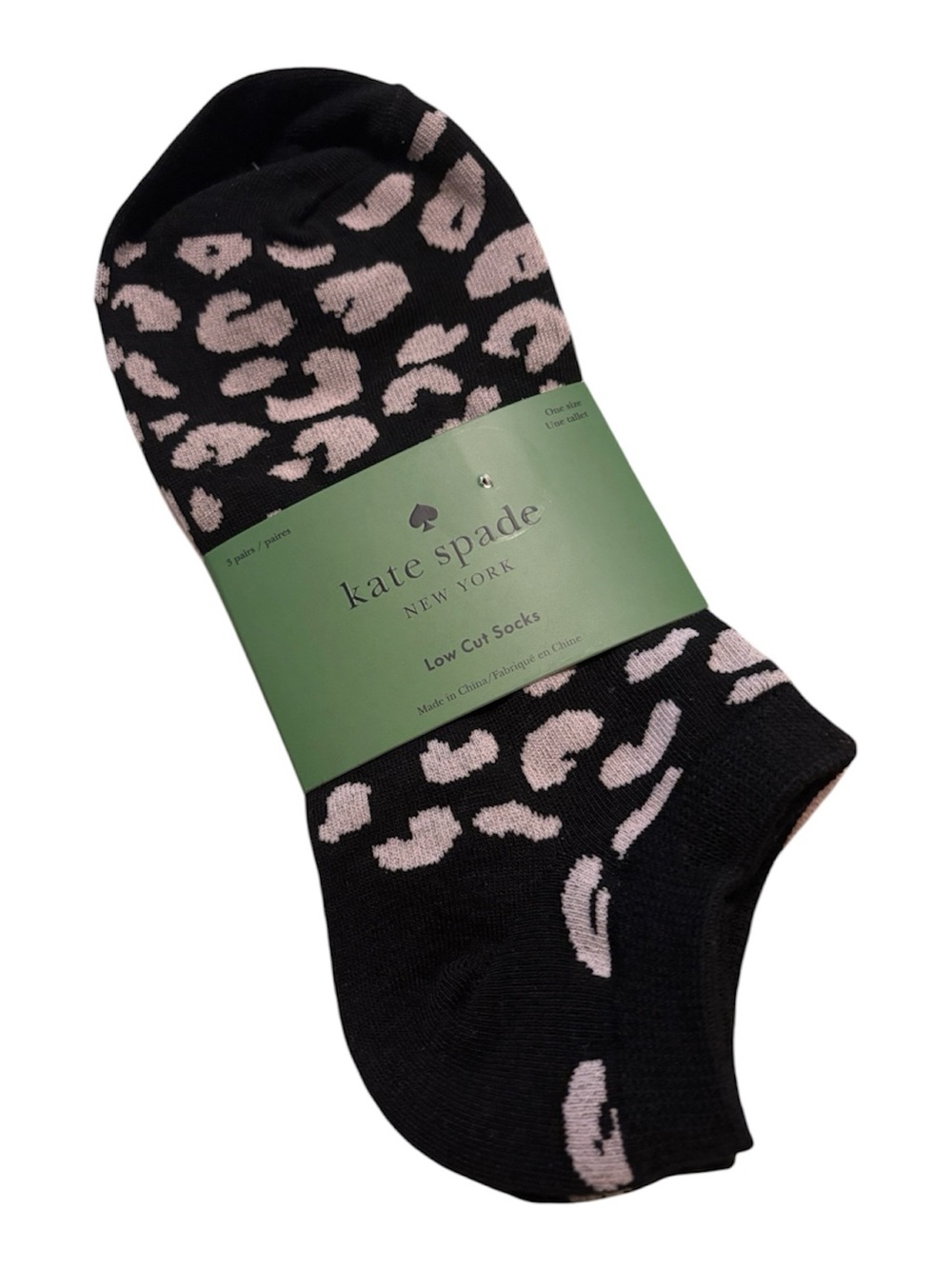 Kate spade animal low cut socks 3 pack - NWT